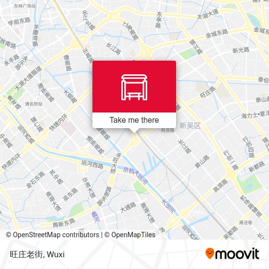 旺庄老街 map