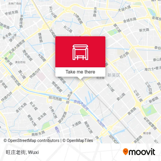 旺庄老街 map