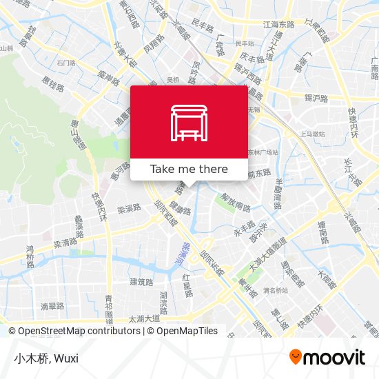 小木桥 map
