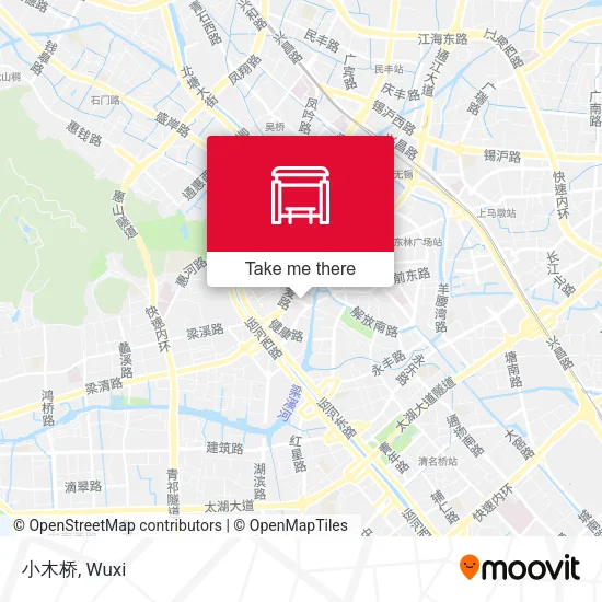 小木桥 map