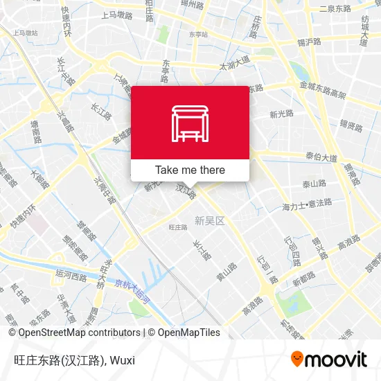 旺庄东路(汉江路) map