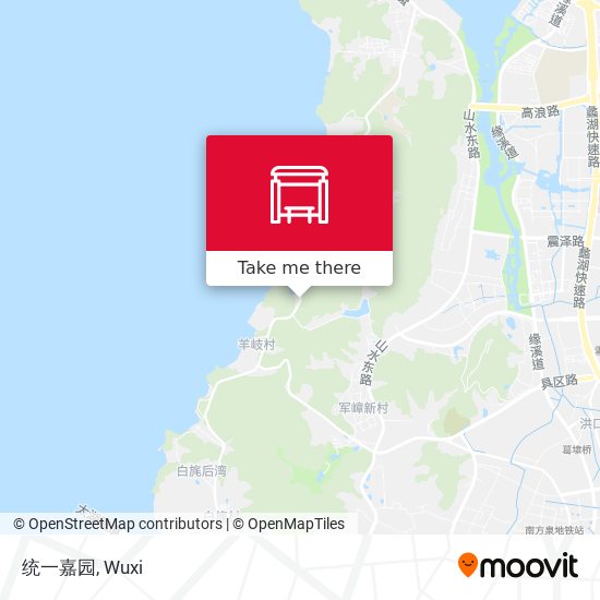 统一嘉园 map