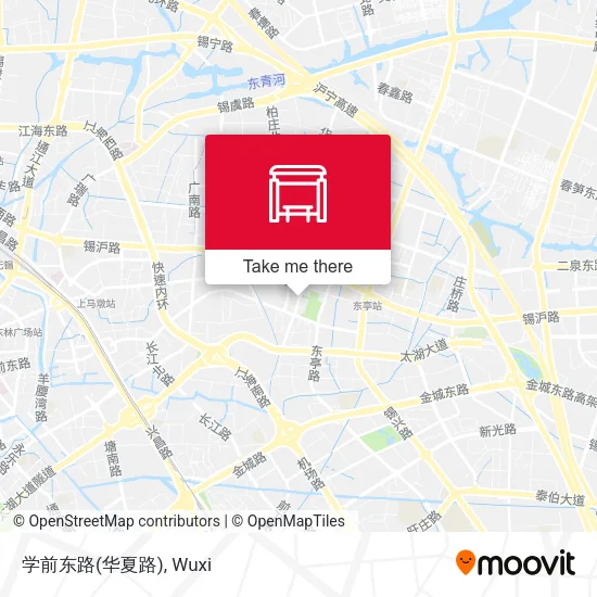 学前东路(华夏路) map