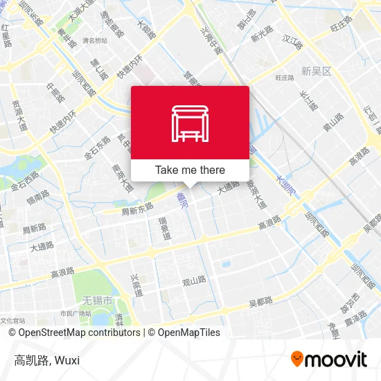 高凯路 map
