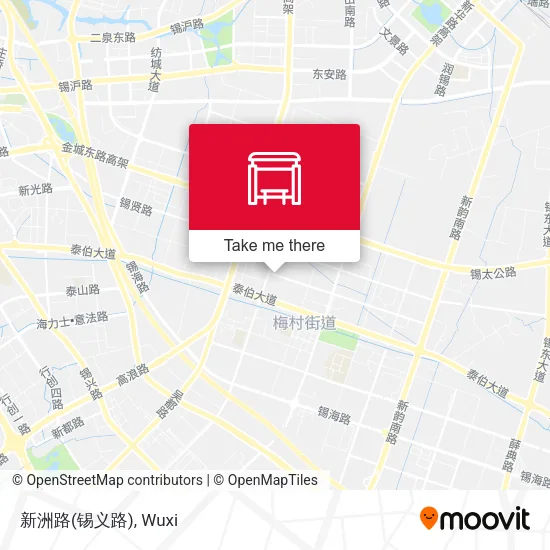 新洲路(锡义路) map