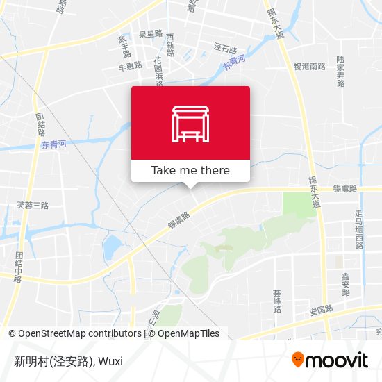 新明村(泾安路) map