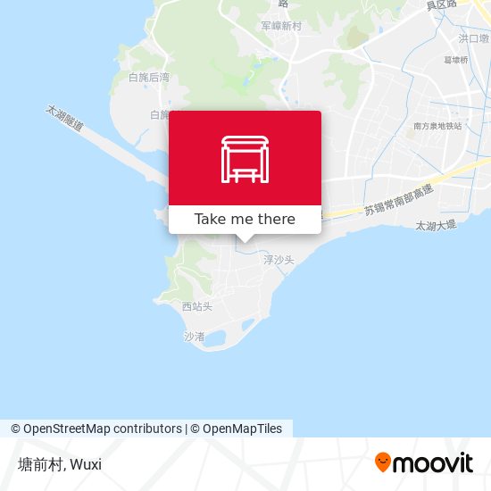 塘前村 map