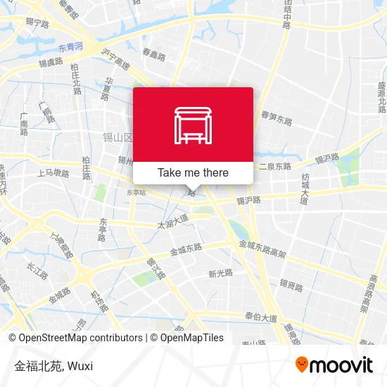 金福北苑 map