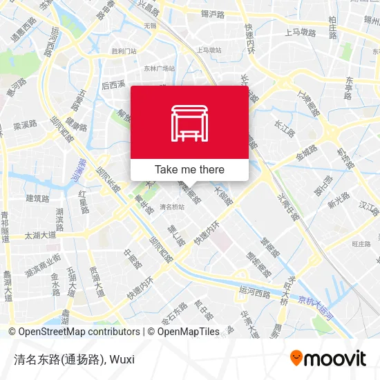 清名东路(通扬路) map