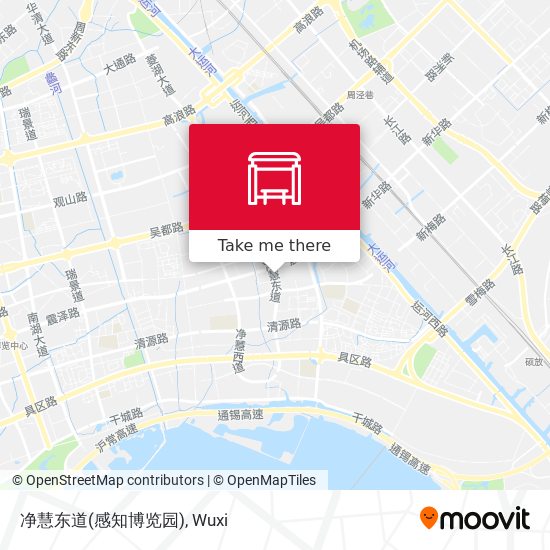 净慧东道(感知博览园) map