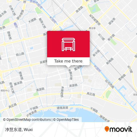 净慧东道 map