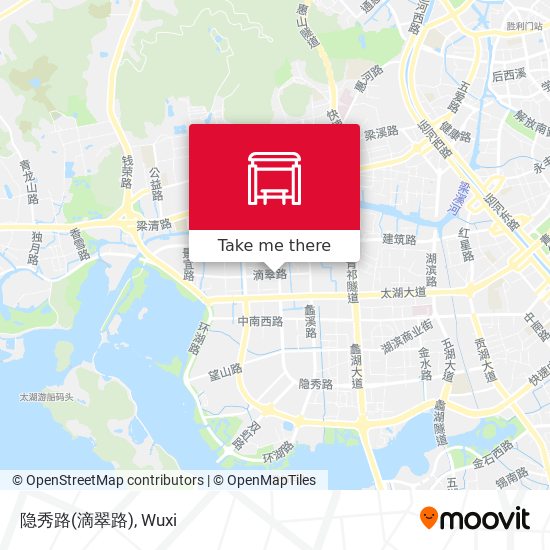 隐秀路(滴翠路) map