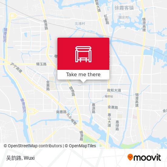 吴韵路 map