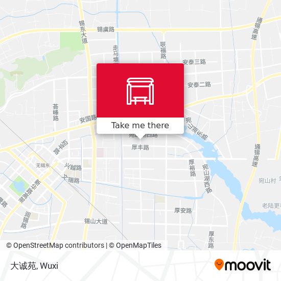 大诚苑 map