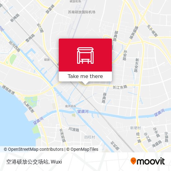 空港硕放公交场站 map