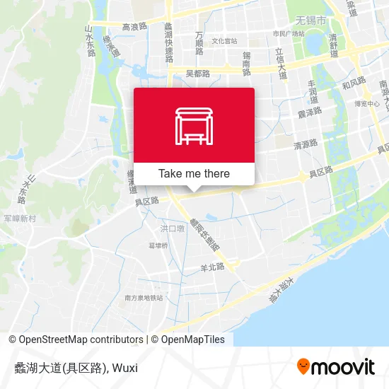 蠡湖大道(具区路) map