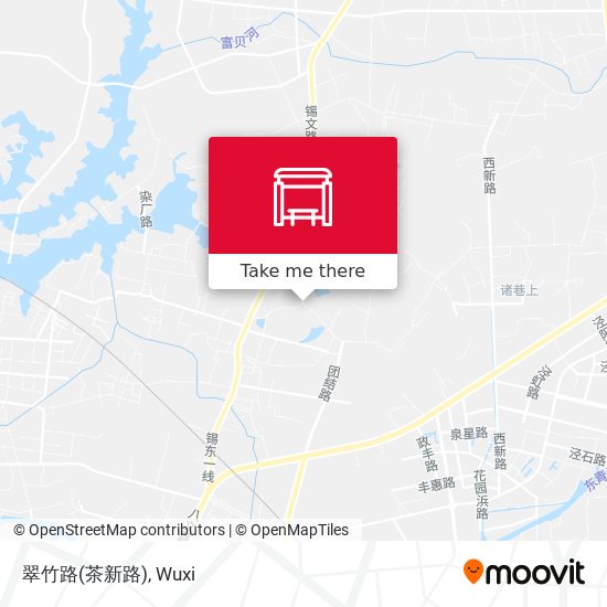 翠竹路(茶新路) map