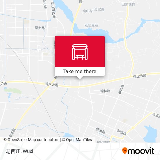 老西庄 map