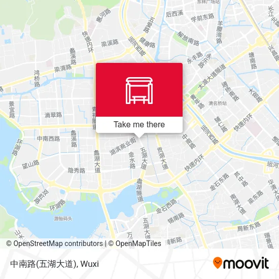 中南路(五湖大道) map