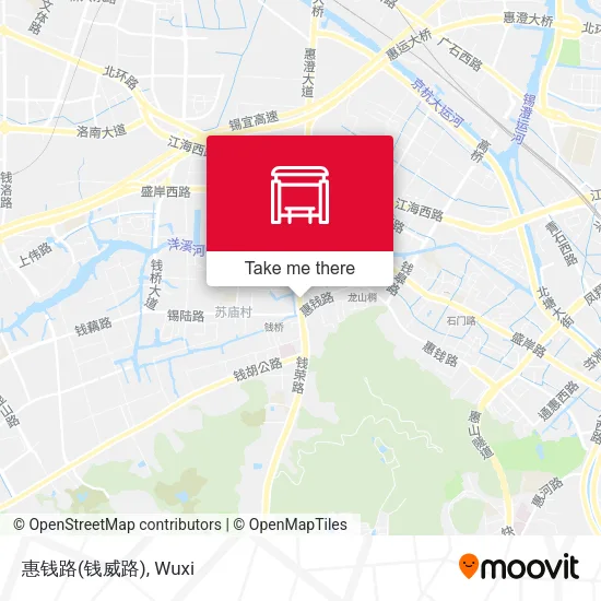 惠钱路(钱威路) map