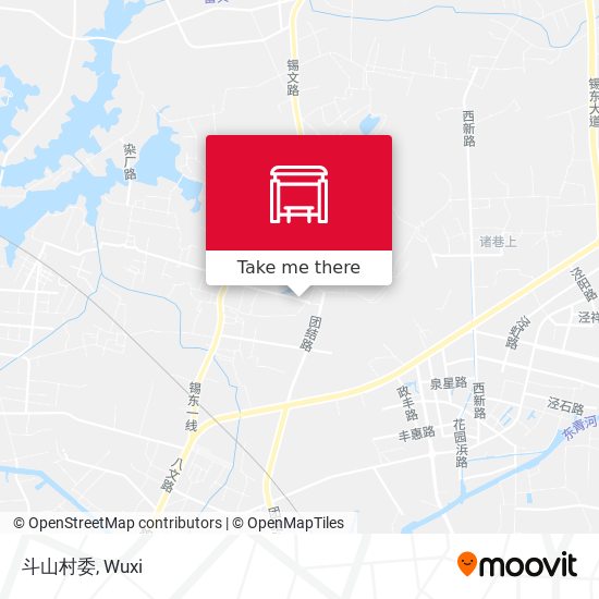 斗山村委 map