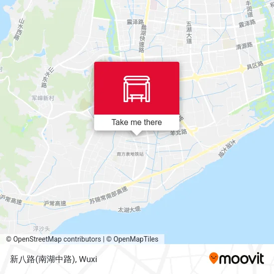 新八路(南湖中路) map