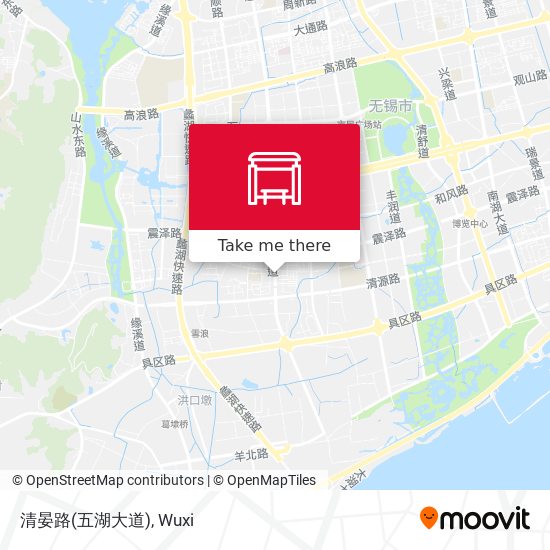 清晏路(五湖大道) map