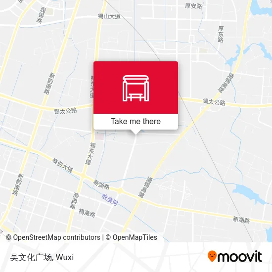 吴文化广场 map