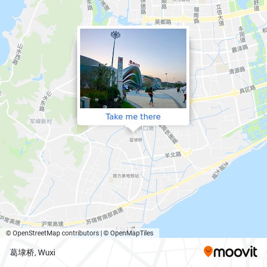葛埭桥 map