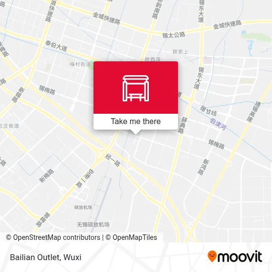Bailian Outlet map