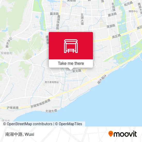 南湖中路 map