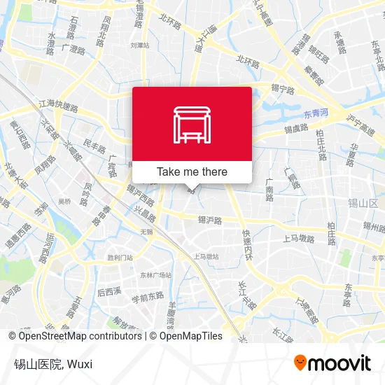 锡山医院 map