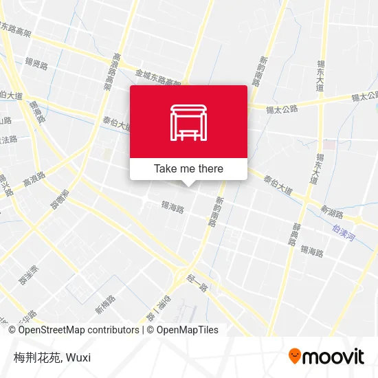 梅荆花苑 map