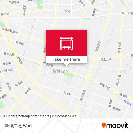 新梅广场 map