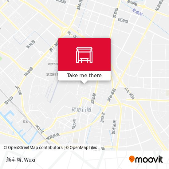 新宅桥 map