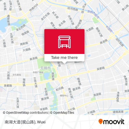 南湖大道(观山路) map