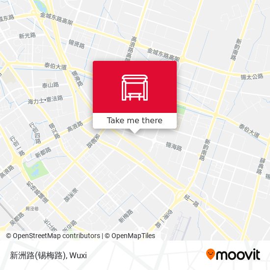 新洲路(锡梅路) map
