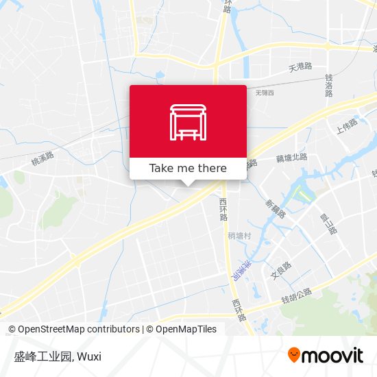 盛峰工业园 map