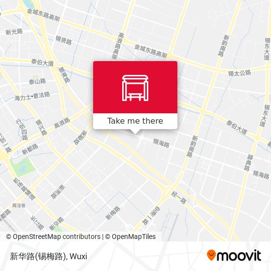 新华路(锡梅路) map