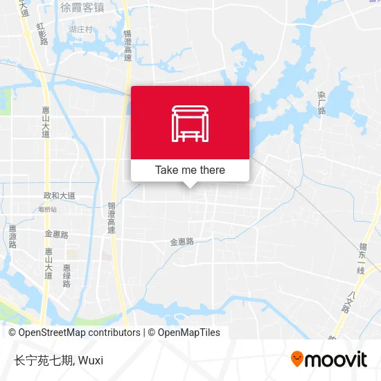 长宁苑七期 map