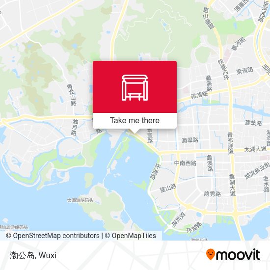 渤公岛 map