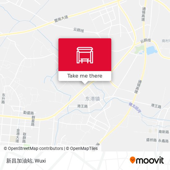 新昌加油站 map