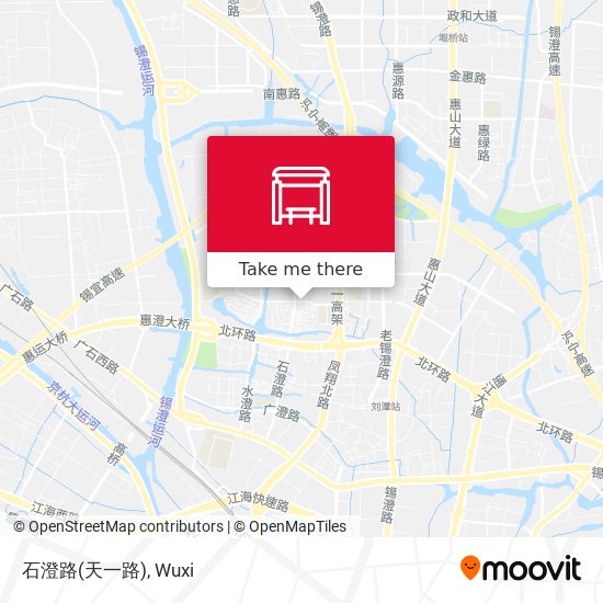 石澄路(天一路) map