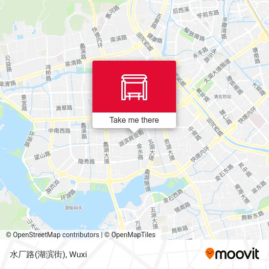 水厂路(湖滨街) map