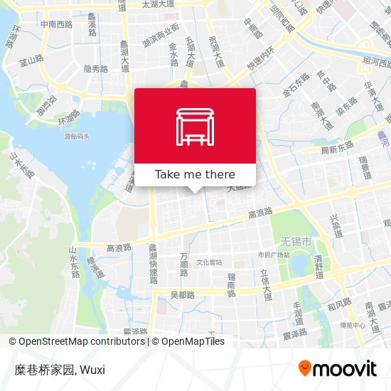 糜巷桥家园 map