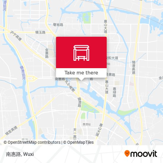 南惠路 map