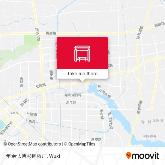 年余弘博彩钢板厂 map