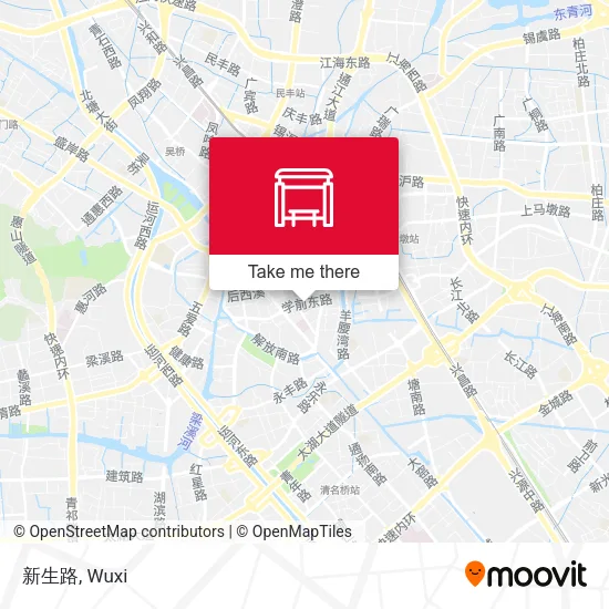 新生路 map