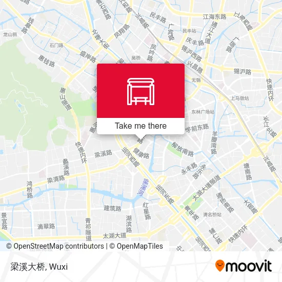 梁溪大桥 map