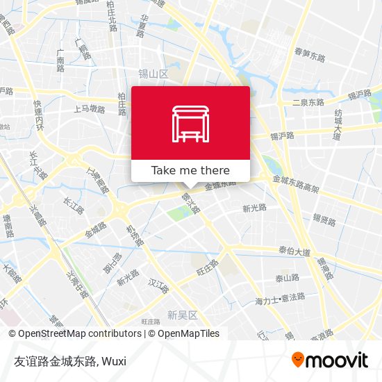 友谊路金城东路 map